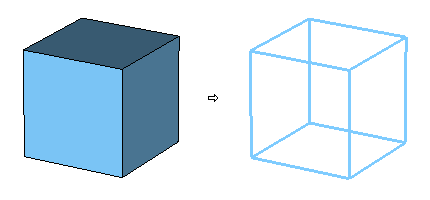 toggling wire frame mode