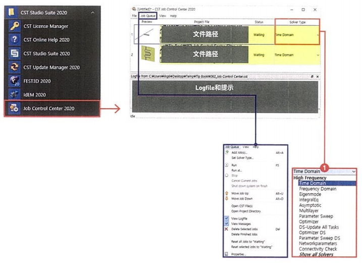 CST基础048-Job Control Center预约仿真